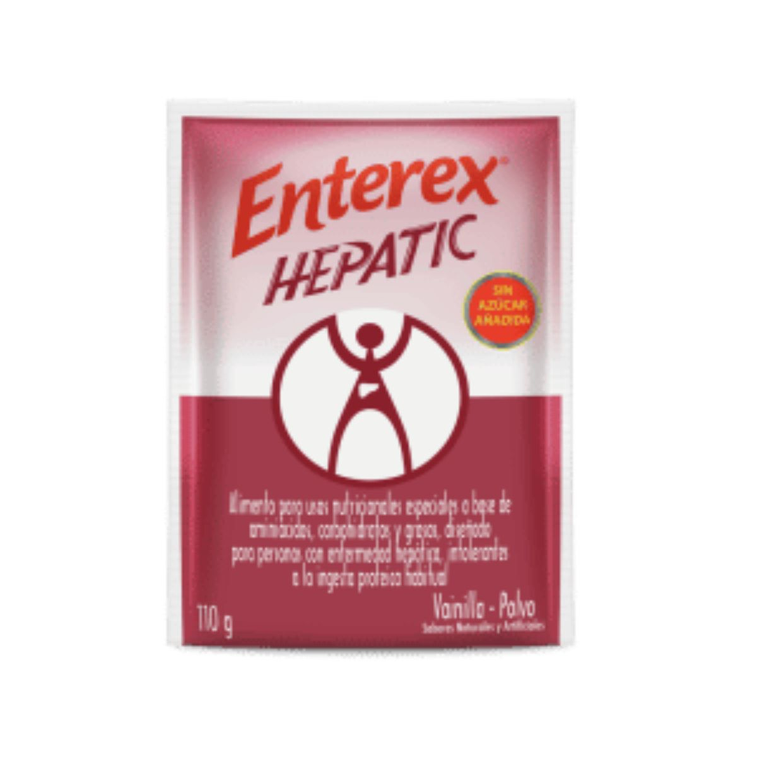Enterex Hepatic Vainilla Sachet 110 g | Suplemento Nutricional. 1