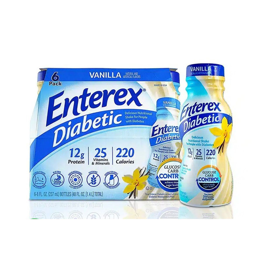 Enterex Diabetic Vainilla 237 ml Pack x 6 | Suplemento. 1