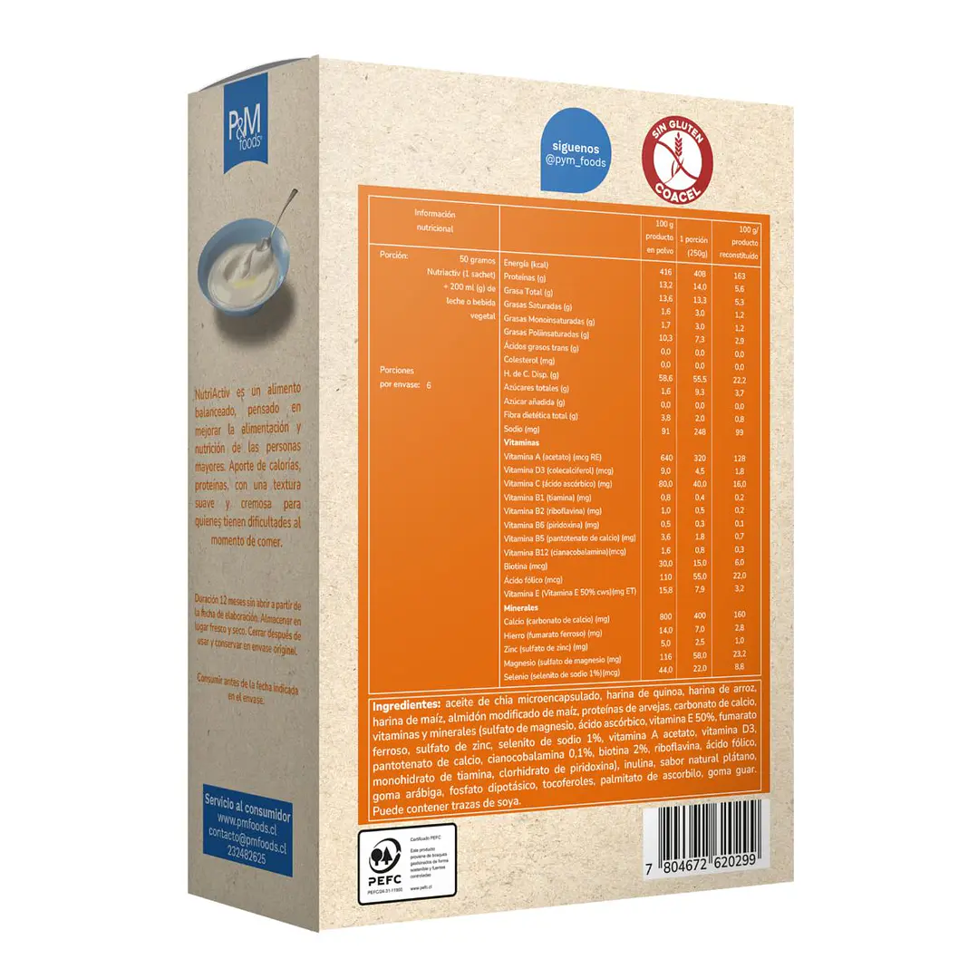 Papilla Nutriactiv Senior | Nutrición Completa para Adultos Mayores 3