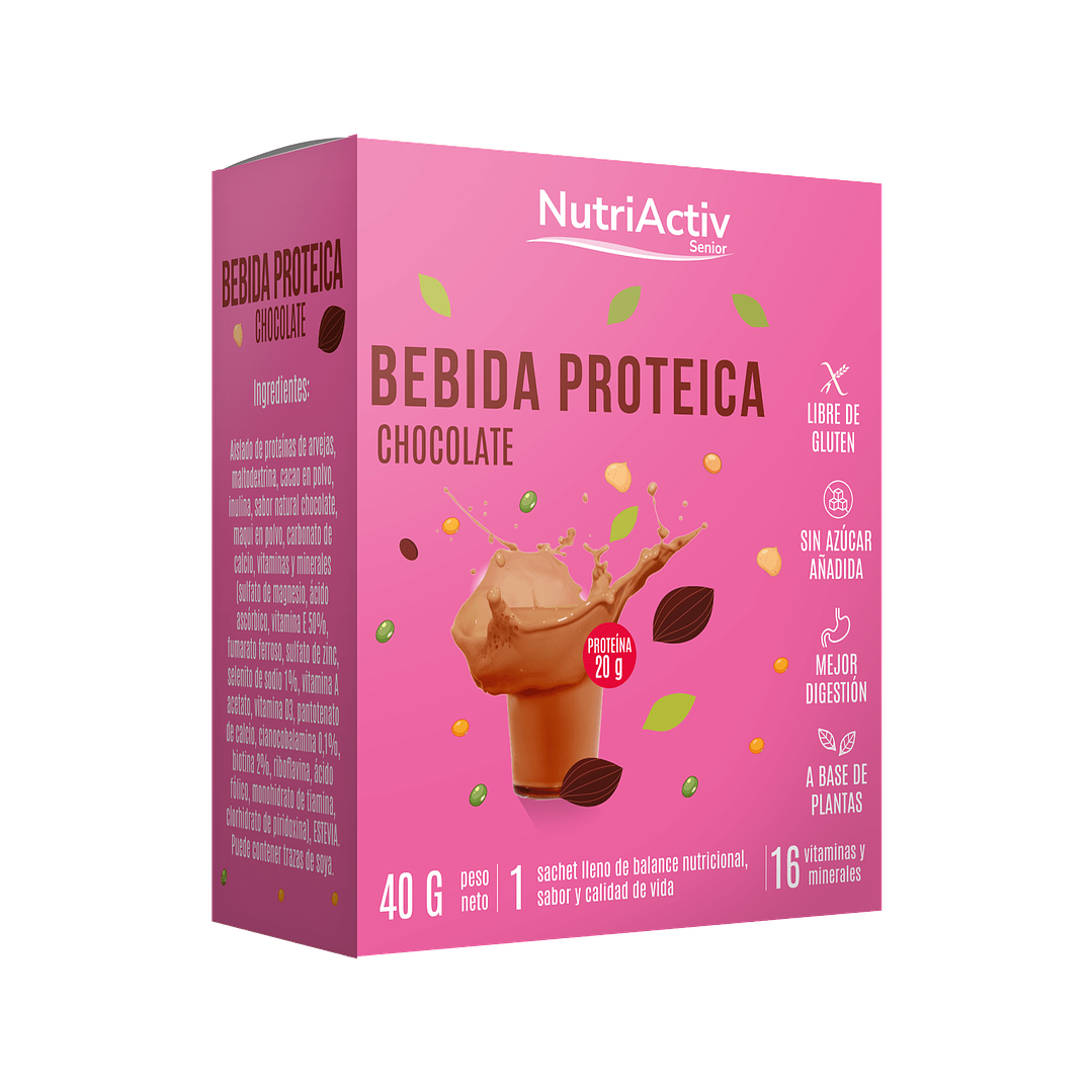 Bebida Proteica Chocolate 40 g | Vital Senior 2