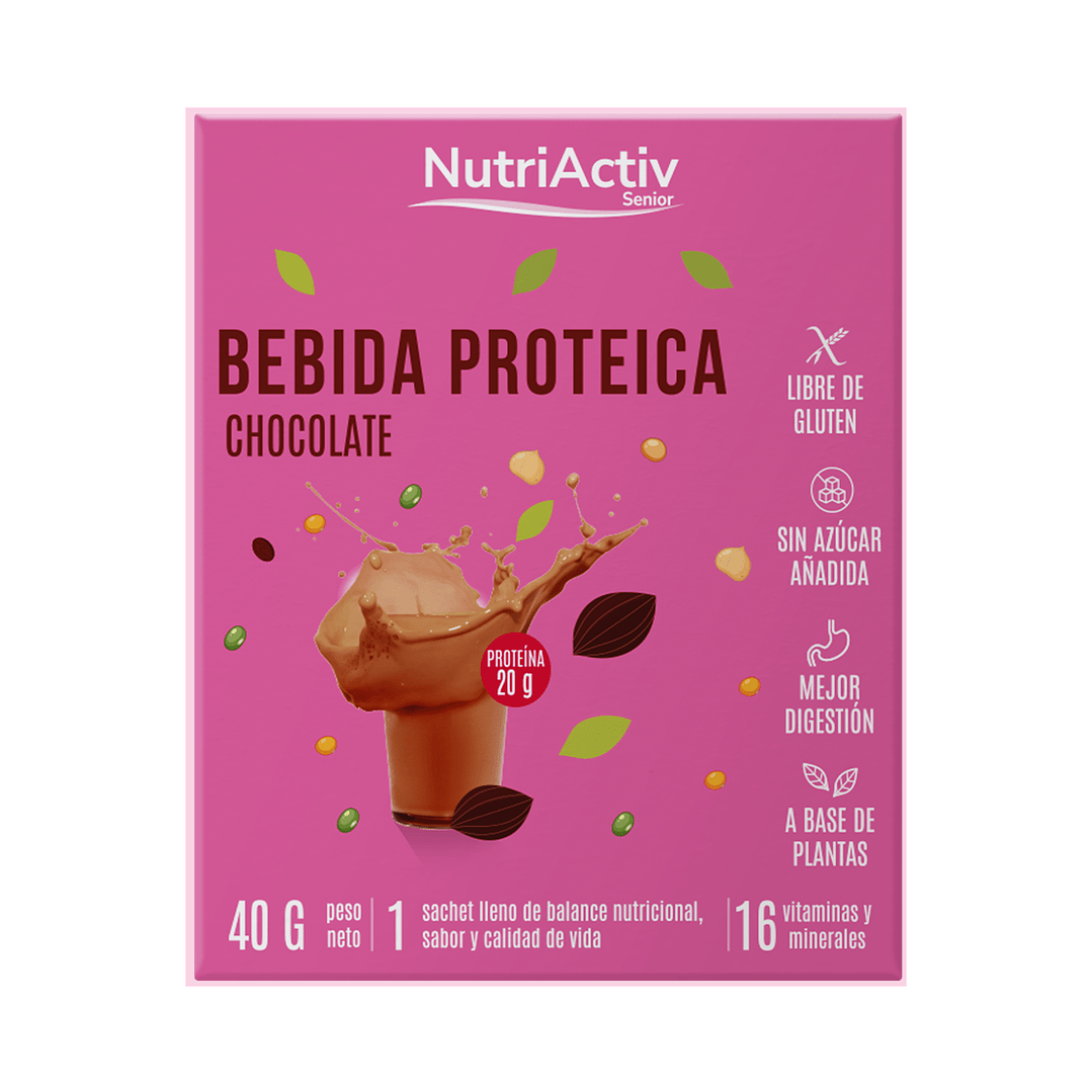 Bebida Proteica Chocolate 40 g | Vital Senior 1