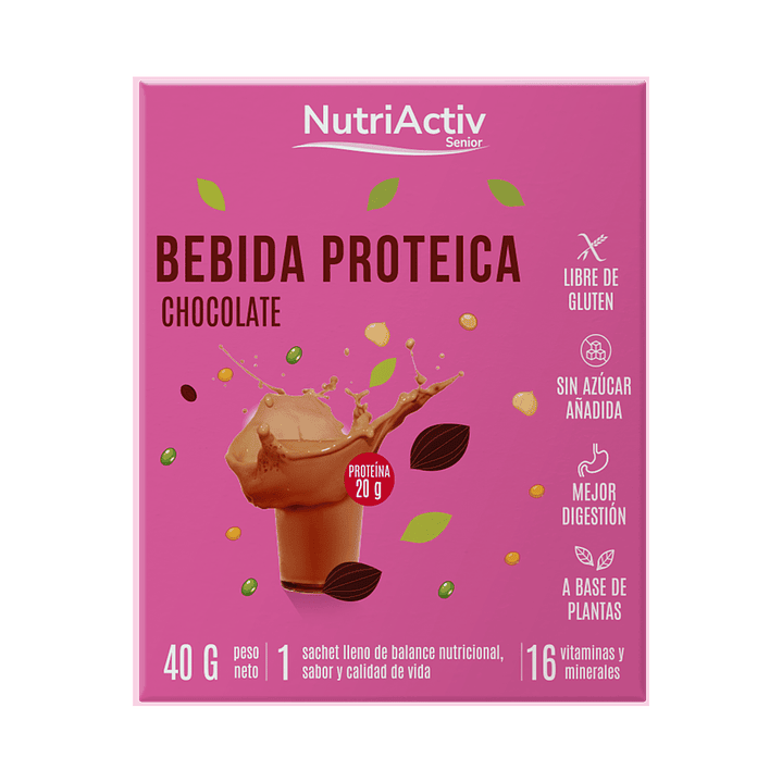 Bebida Proteica Chocolate 40 g | Vital Senior 1