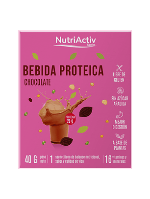 Bebida Proteica Chocolate 40 g | Compras Programadas.