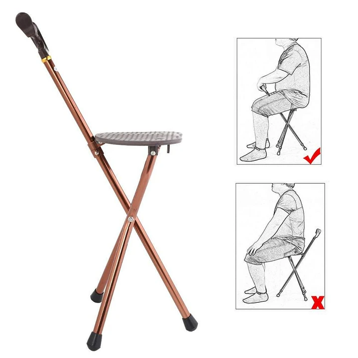 Bastón con Asiento Plegable en Promoción 2