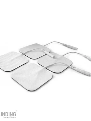 Electrodos con gel 50x90[mm] | Pack 4 unid. TENS