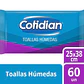 Toallas Húmedas Adulto Cotidian 60 un. - Miniatura 1