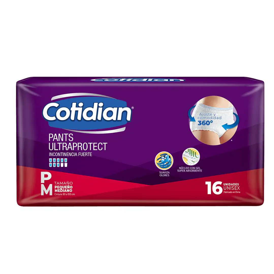Pants Cotidian Ultraprotect P/M 16 un. · Compra Programada 2