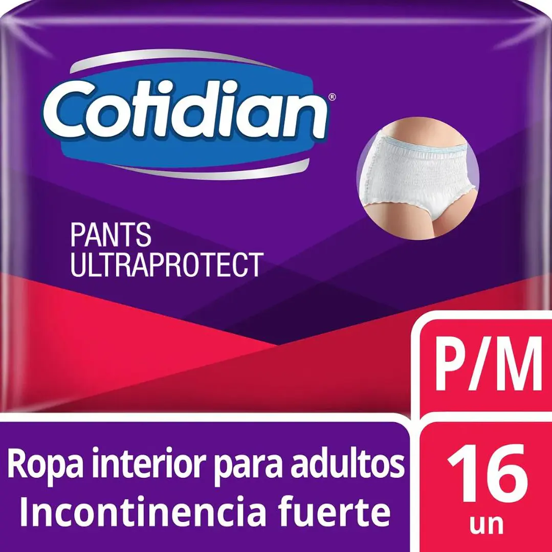 Pants Cotidian Ultraprotect P/M 16 un. · Compra Programada 1