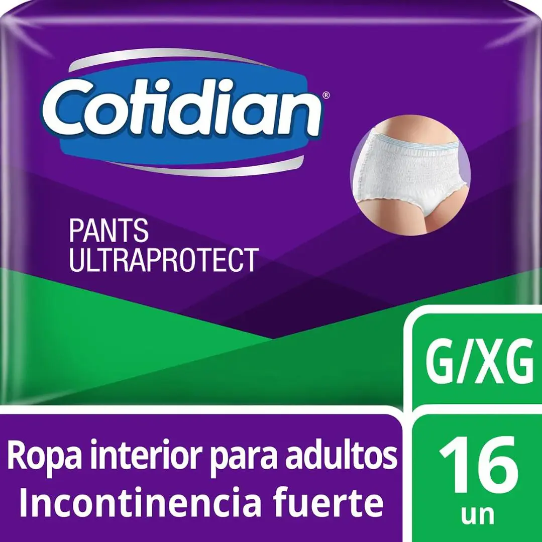 Pants Cotidian Ultraprotect G/XG 16 un. · Compra Programada 1