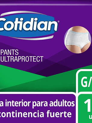 Pants Cotidian Ultraprotect G/XG 16 un. · Compra Programada