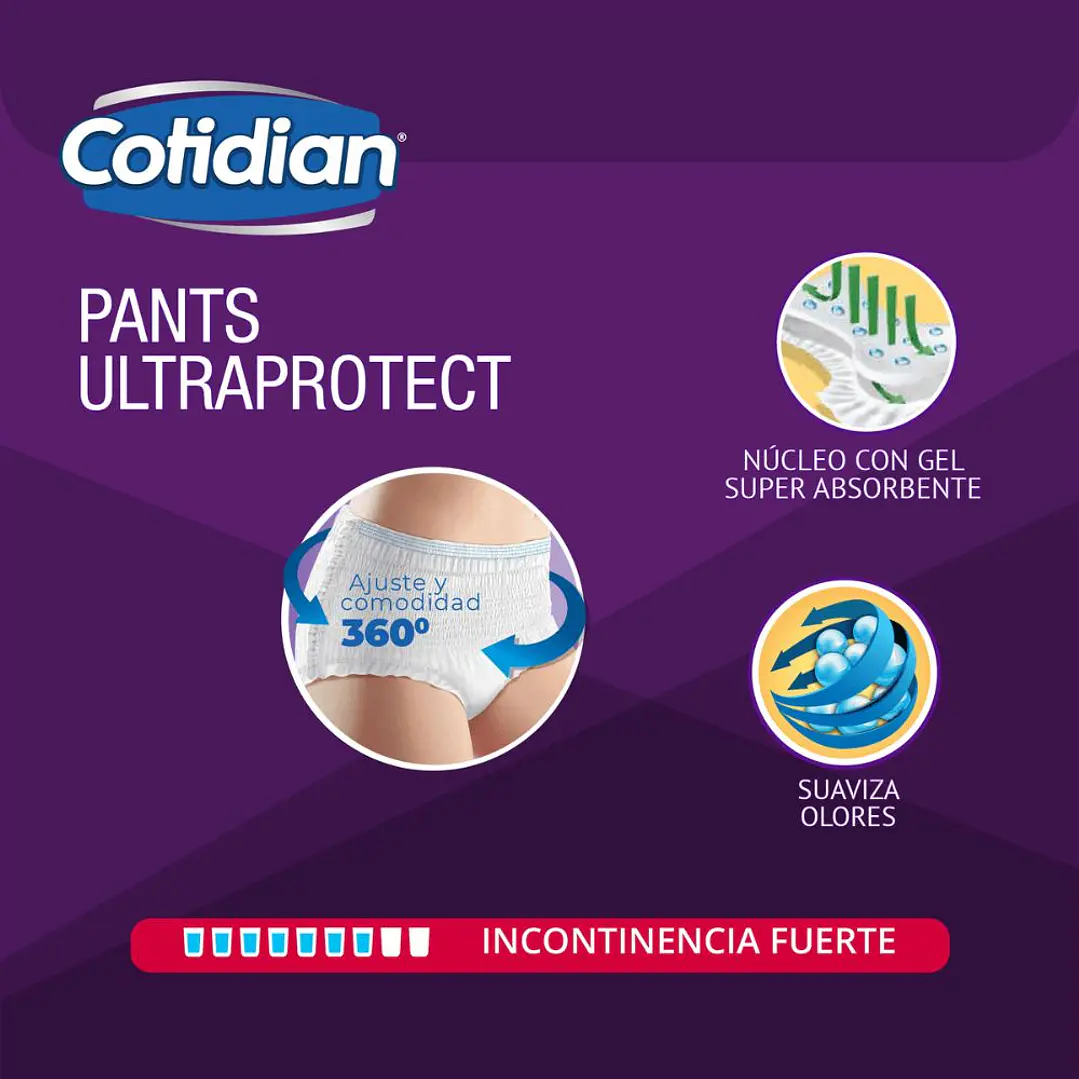 Pants Cotidian Ultraprotect P/M 30 un. · Compra Programada 3