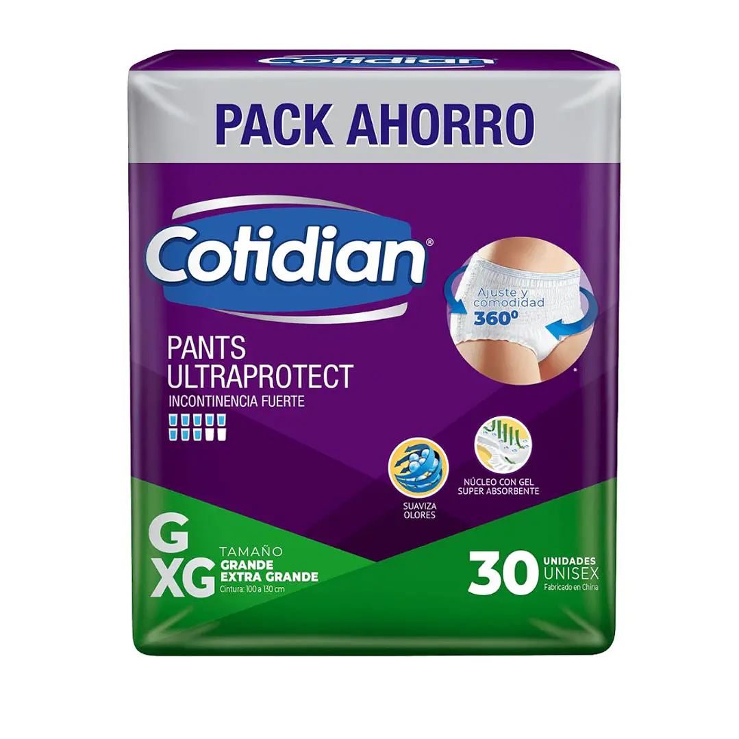 Pants Cotidian Ultraprotect G/XG 30 un. · Compra Programada 2