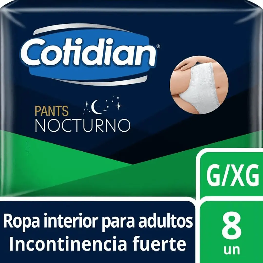 Pants Cotidian Nocturno G/XG 8 un. · Compra Programada 1
