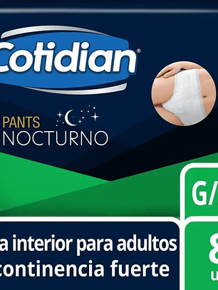 Pants Cotidian Nocturno G/XG 8 un. · Compra Programada