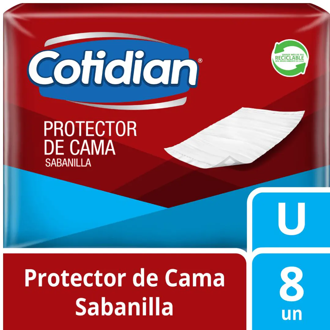 banilla Cotidian 60x90 cm x8 · Protector de Cama 1
