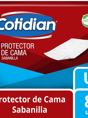 Sabanilla Cotidian 60x90 cm x8 · Protector de Cama