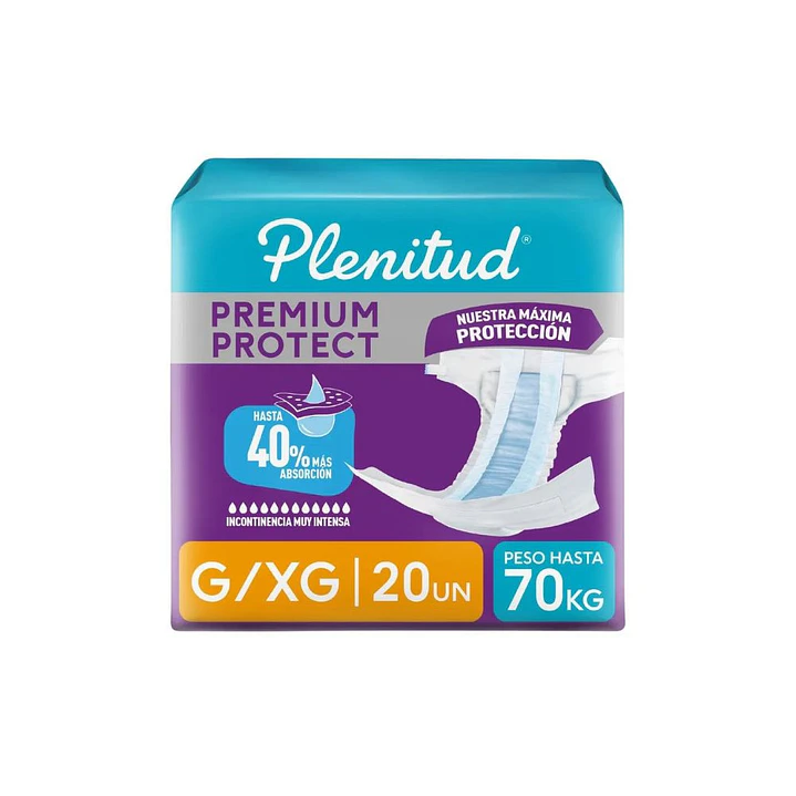 Pañal Adulto Plenitud Premium Protect G/XG x20 · Compra Programada 1