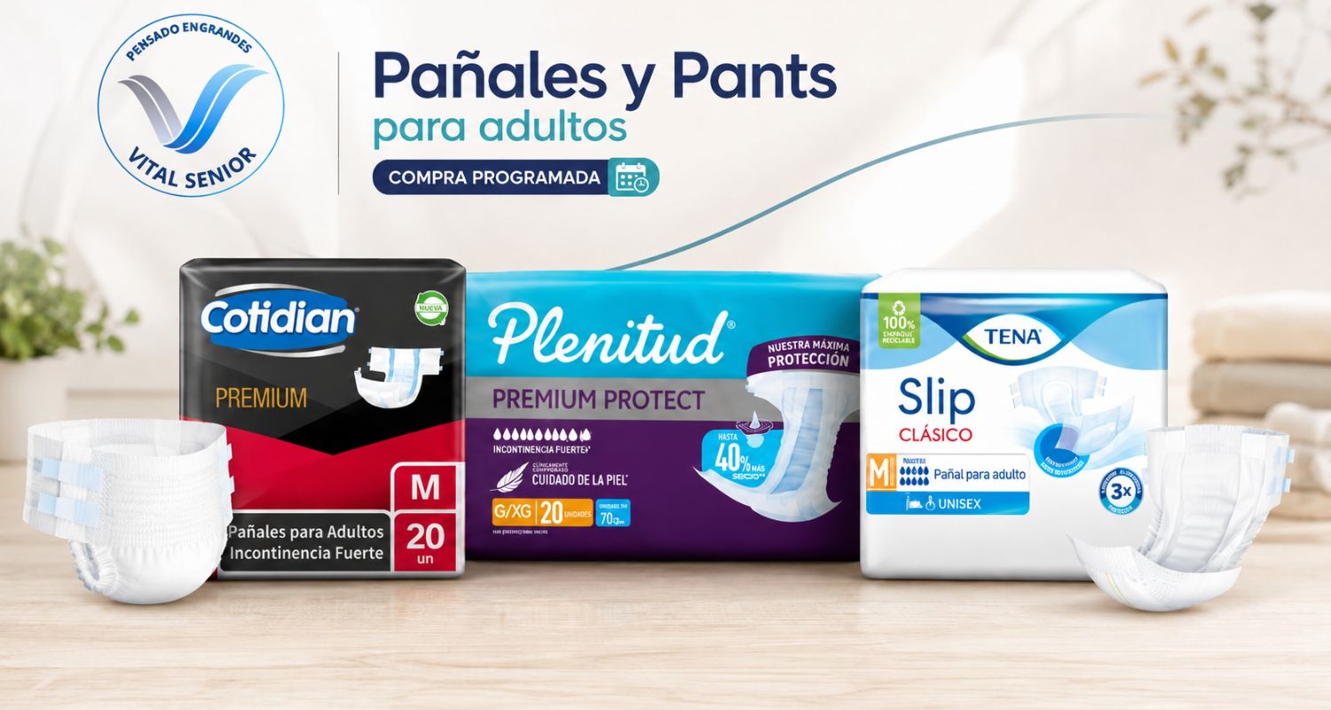 Pañales y Pants Adultos