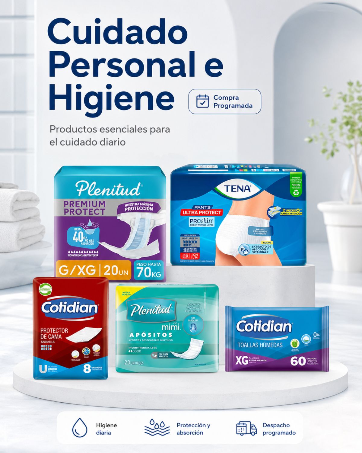 Cuidado Personal e Higiene Compra Programada Vital Senior