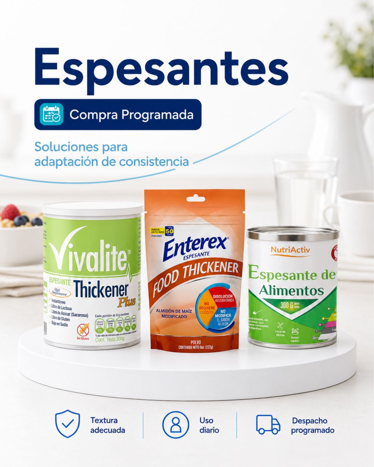 Espesantes Nutrición Compra Programada Vital Senior