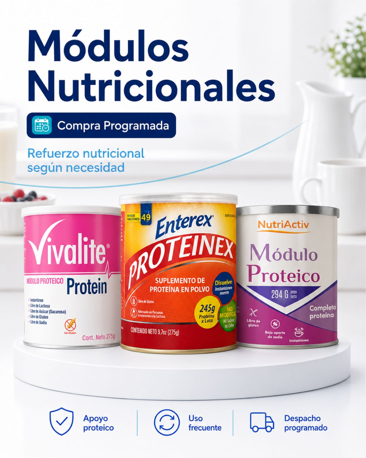 Módulos Nutricionales Nutrición Compra Programada Vital Senior