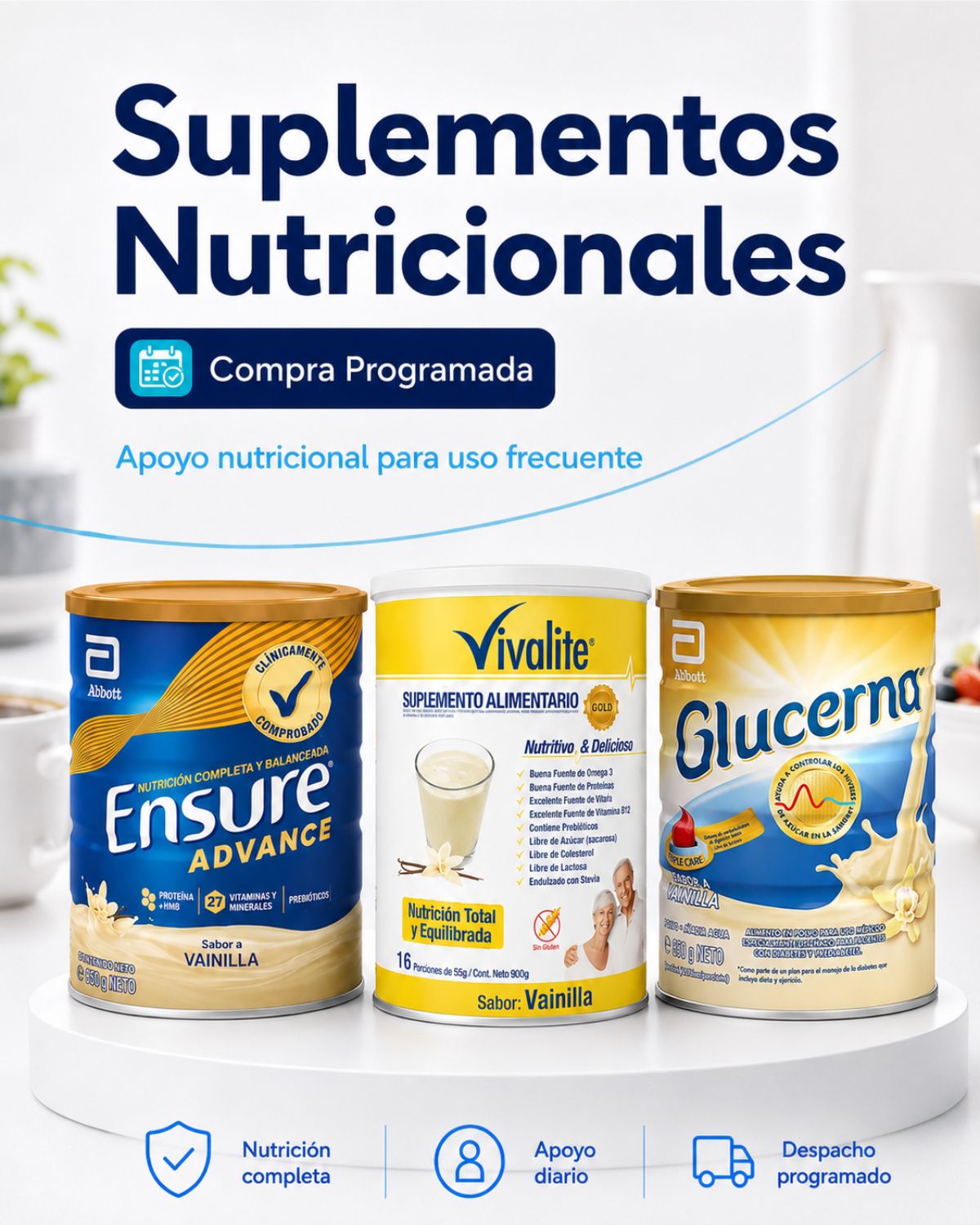Suplementos Nutricionales Nutrición Compra Programada Vital Senior