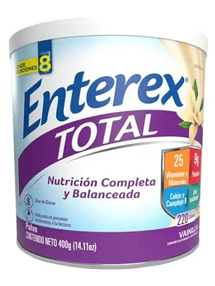 Enterex Total Sabores Polvo | Suplemento Nutricional.