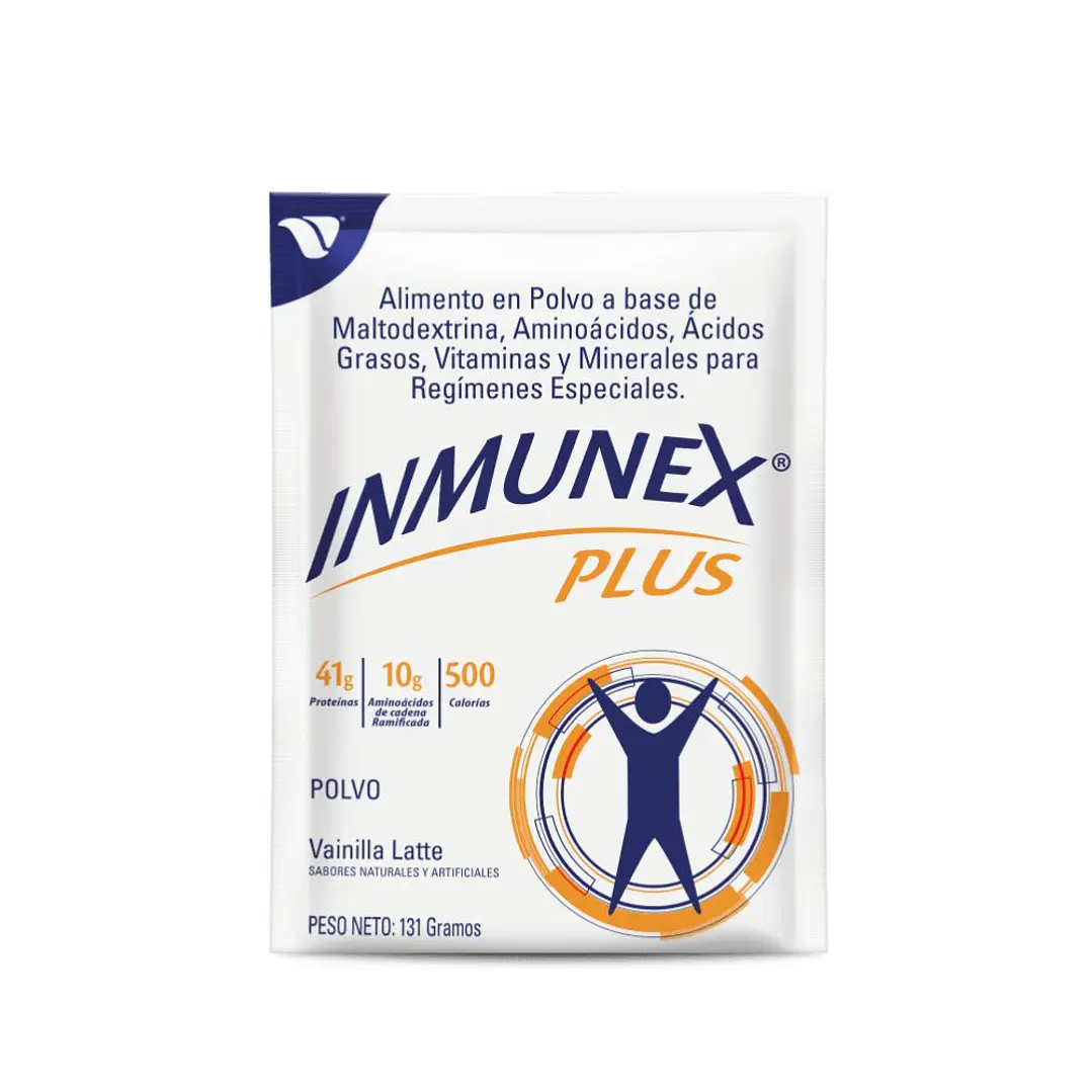 Inmunex Plus Vainilla Latte x 131 g Sachet 1