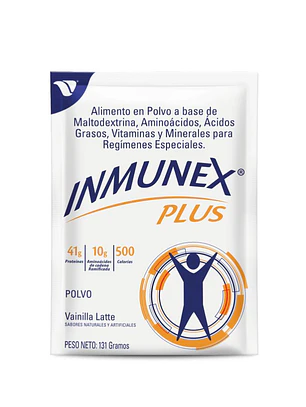 Inmunex Plus Vainilla Latte x 131 g Sachet