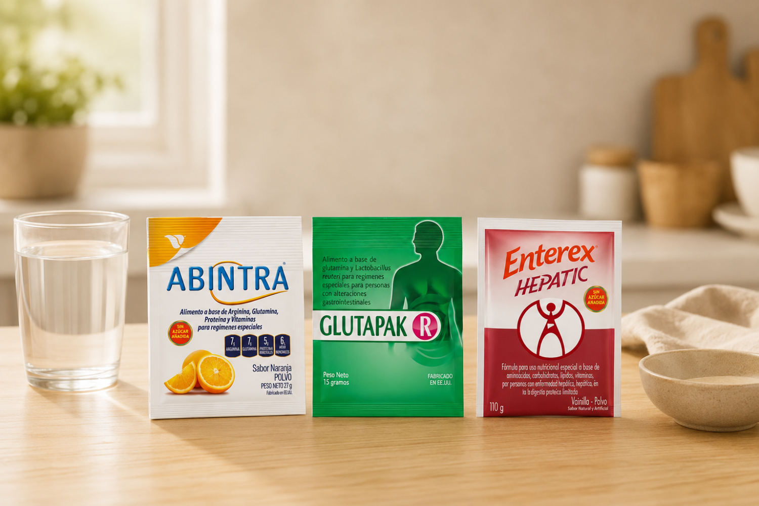 Complementos nutricionales para necesidades específicas