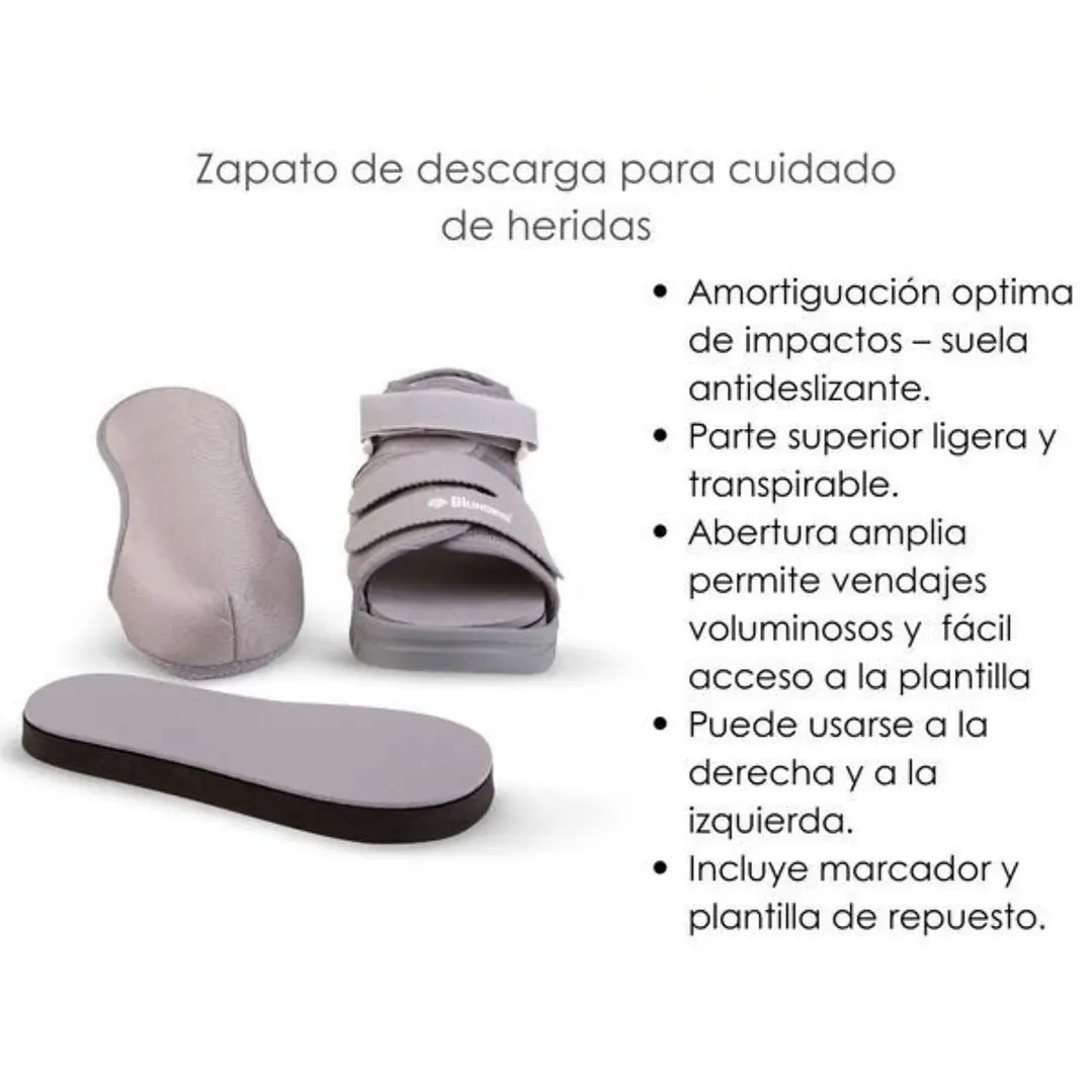 Zapato Descarga Cuidado Herida | Descarga Localizada 3