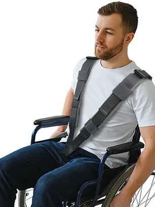 Sujetador de Paciente Para Silla de Rueda