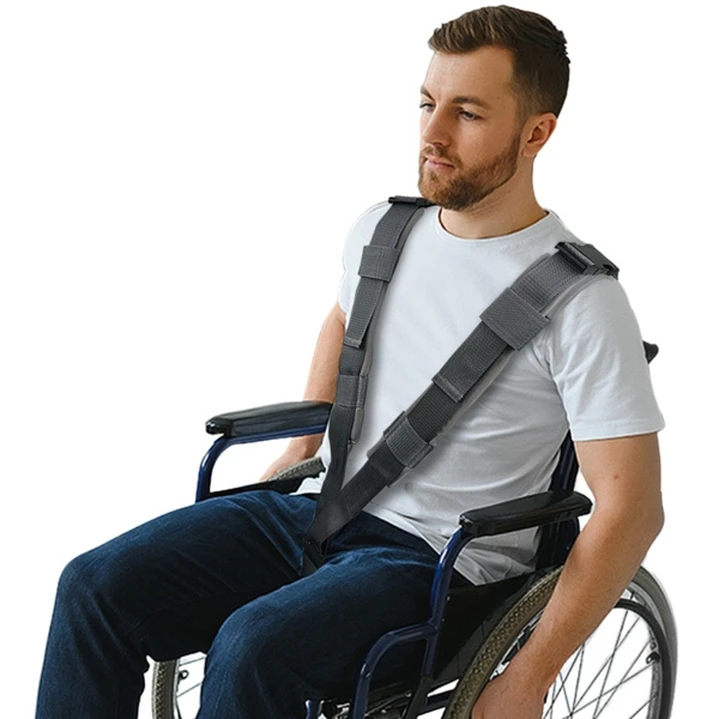 Sujetador de Paciente Para Silla de Rueda 1