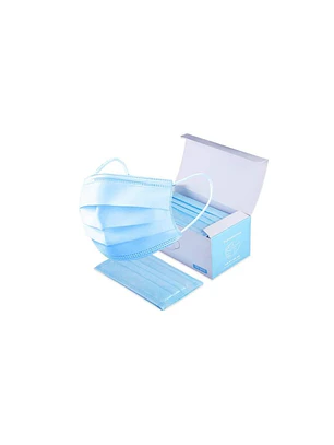 MASCARILLAS 3 PLIEGUES CELESTE 50 UNI