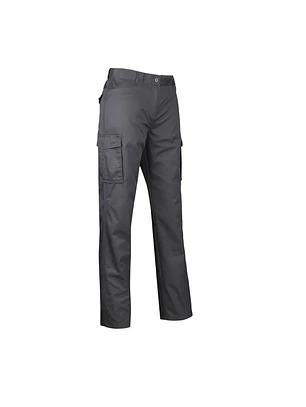 PANTALON CARGO CLASSIC MUJER 65% POLY 35% ALG GRIS T/44