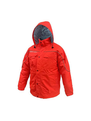 PARKA TERMICA EJECUTIVA SECURITY, ROJO FL, S, BLACK BULL
