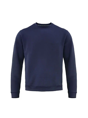 Poleron C/Polo Franela 280 Marino T/L