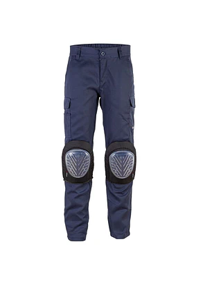 PANTALON AZUL CARGO GAB. CINTURA ELAST T/L