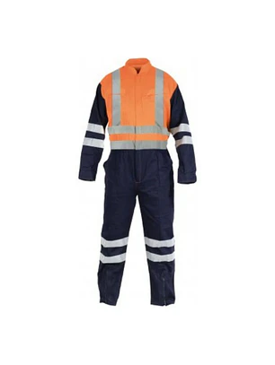 OVEROL POPLIN C/REFLECTANTE BICOLOR GEOLITE T-S