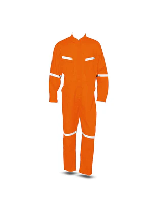 OVEROL POPLIN C/REFLECTANTE NARANJO BLACK BULL T/XL