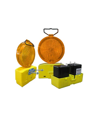 LAMAPARA DESTELLANTE CON BATERIAS