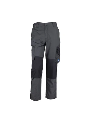PANTALON CARGO ALERCE BICOLOR RODILLA REFORZADA HOMBRE 80% GRIS CLARO /GRIS OSCURO T/50
