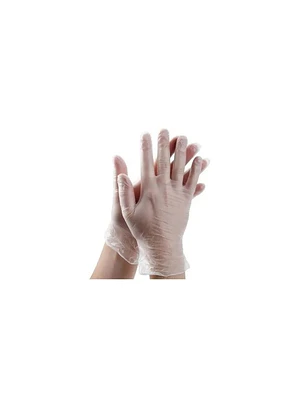 GUANTES VINILO S TOPGLOVE LIBRE DE LATEX 100 UNI