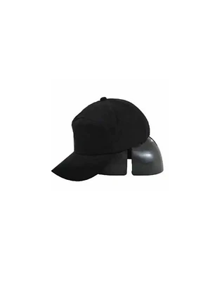 GORRA CON CASQUETE PLASTICO NEGRO LIBUS