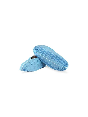CUBREZAPATOS CON ANTIDESLIZANTE CELESTE 100 UNI CLEANCARRIER