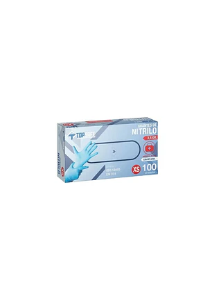 GUANTE DE NITRILO AZUL 3 5 GR 100 UDS TALLA L
