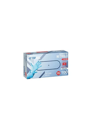 GUANTE DE NITRILO AZUL 3 5 GR 100 UDS TALLA XL