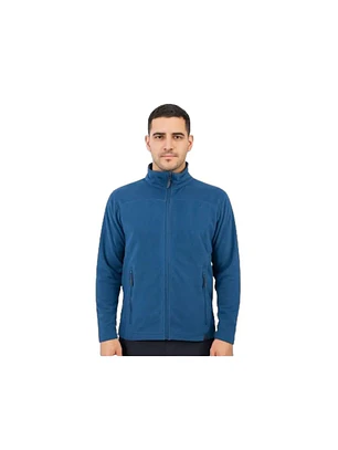 POLERA AZUL 100% ALGODON JERSEY TUBULAR M/L M