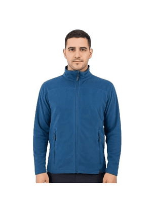 POLERA AZUL 100% ALGODON JERSEY TUBULAR M/L M