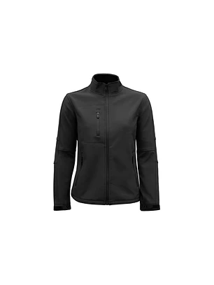 CHAQUETA SOFTSHELL BASICA MUJER NEGRO T/S